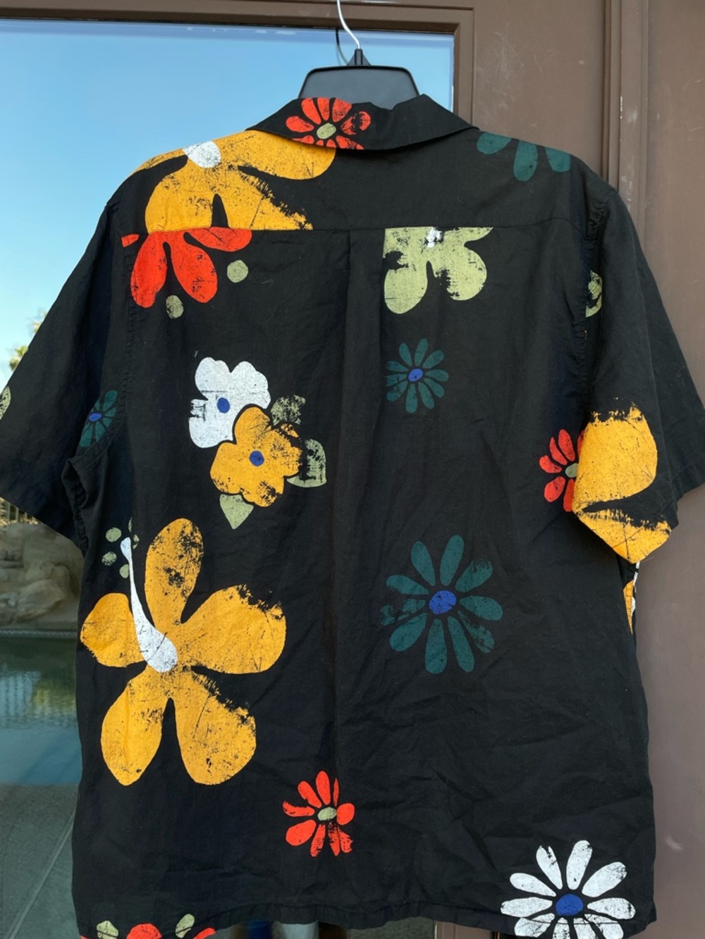 Banks Journal * Black Floral Patterned Shirt L - Picture 7 of 11